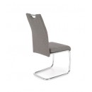 Стул HALMAR K349 серый/хром